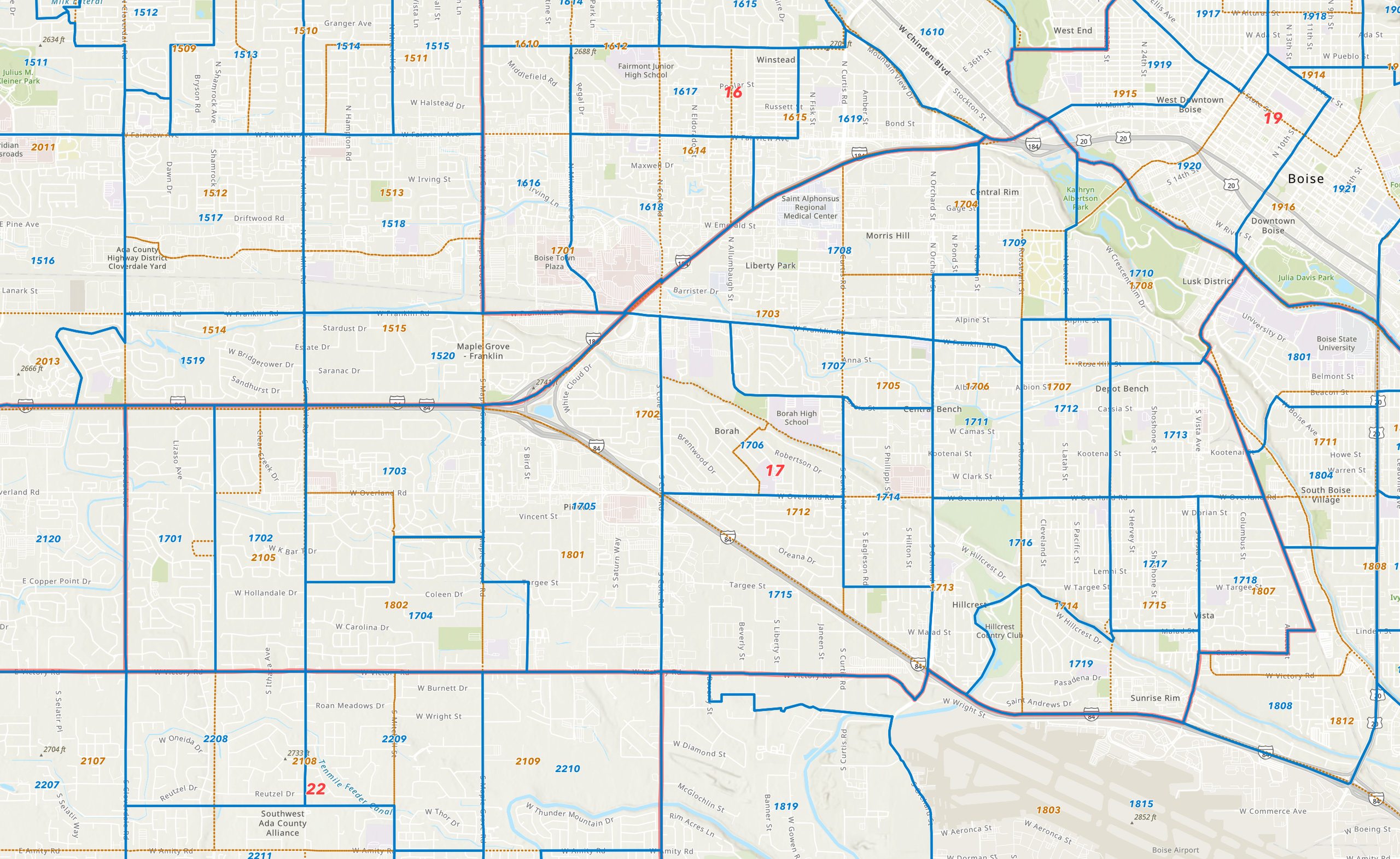 LD 17 Precinct Map
